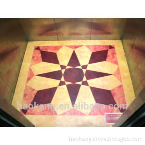 Elevator cab customized image floor mat